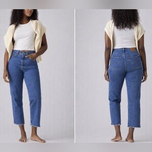 NWT Levi's Ribcage Straight Ankle Jeans - Size 32